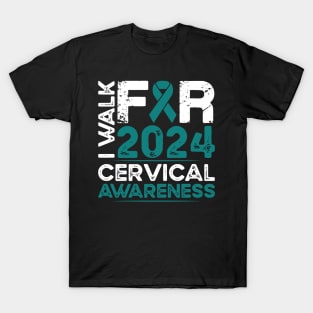 Cervical Awareness Walk 2024 T-Shirt